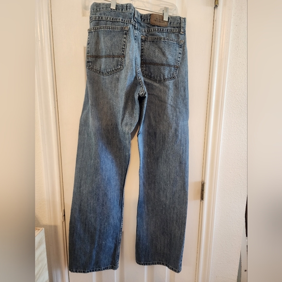 Mens Wrangler original relaxed boot jeans - Picture 2 of 5